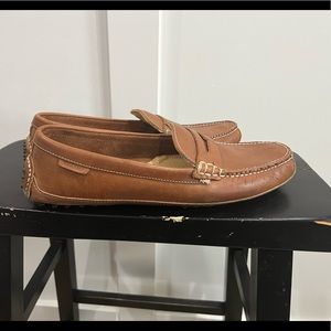 Cole Haan Men's Grant Canoe Tan Leather Loafers Shoes 10.5 M